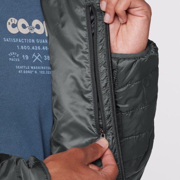 PATAGONIA Nano Puff Jacket - Forge Grey - Men's Size: S - Picture 9 of 12